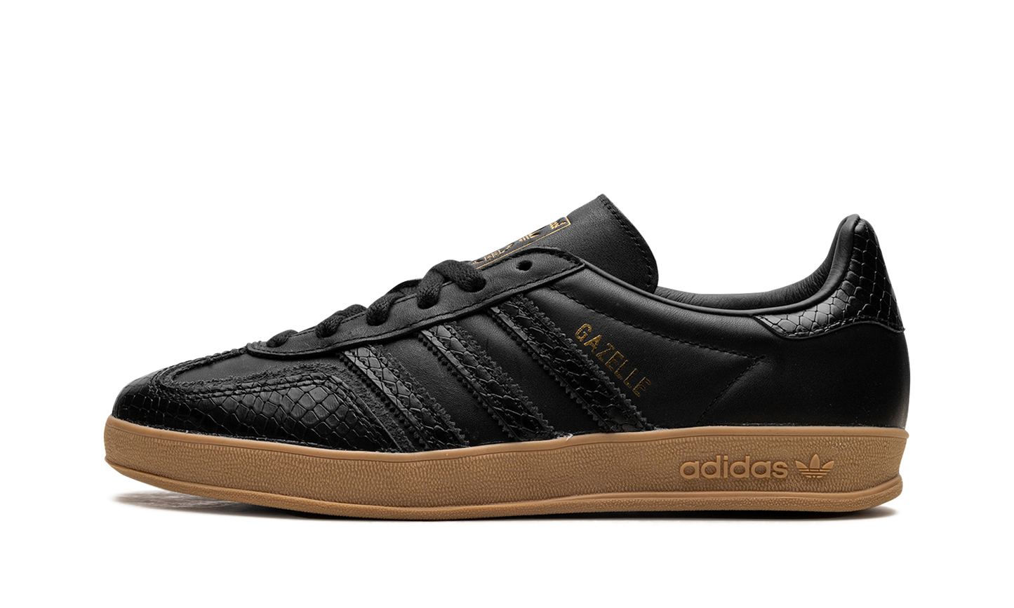 Adidas Gazelle Indoor "Core Black Snakeskin" IF1978