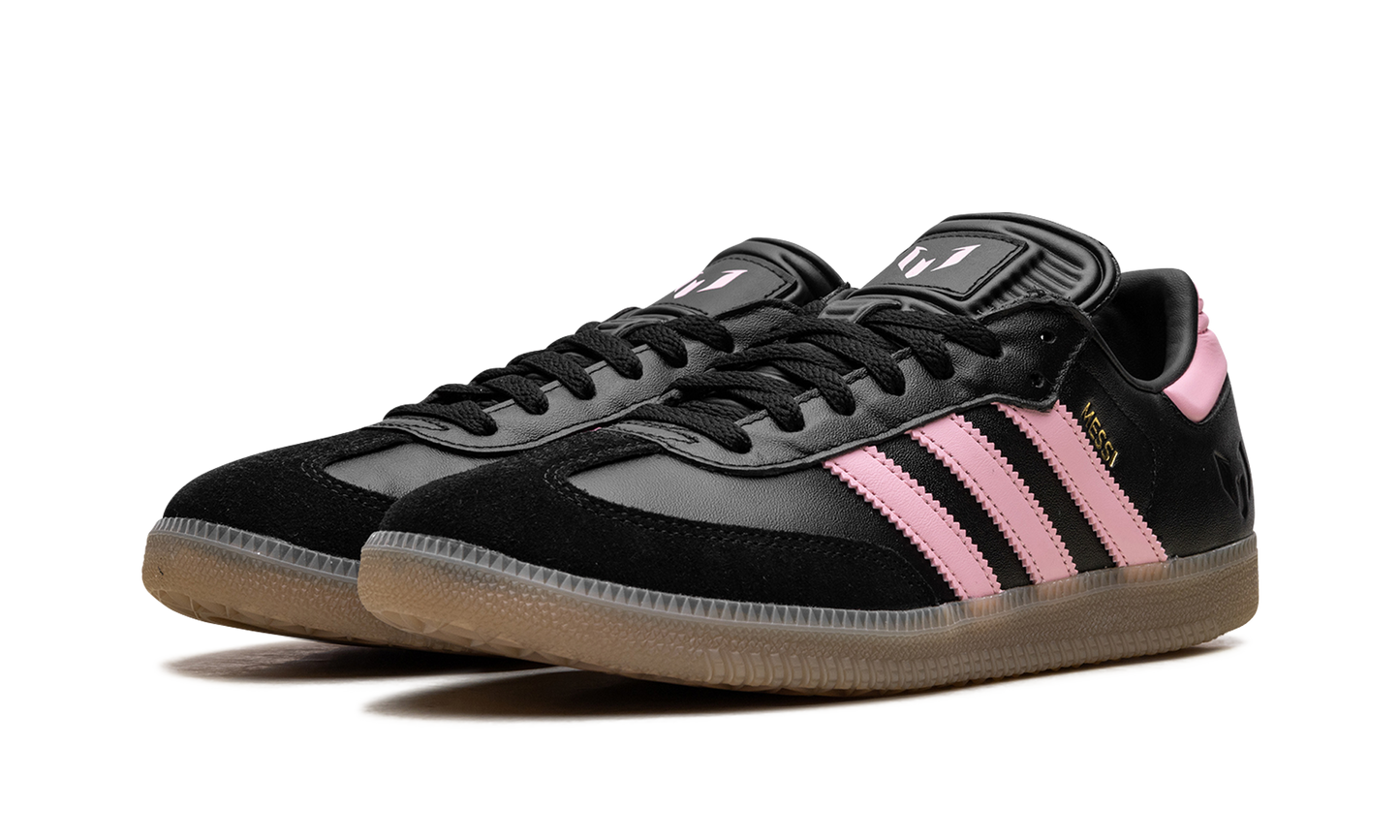 Adidas Samba Messi Indoor "Core Black / Gold Metallic / Gum" JP7845