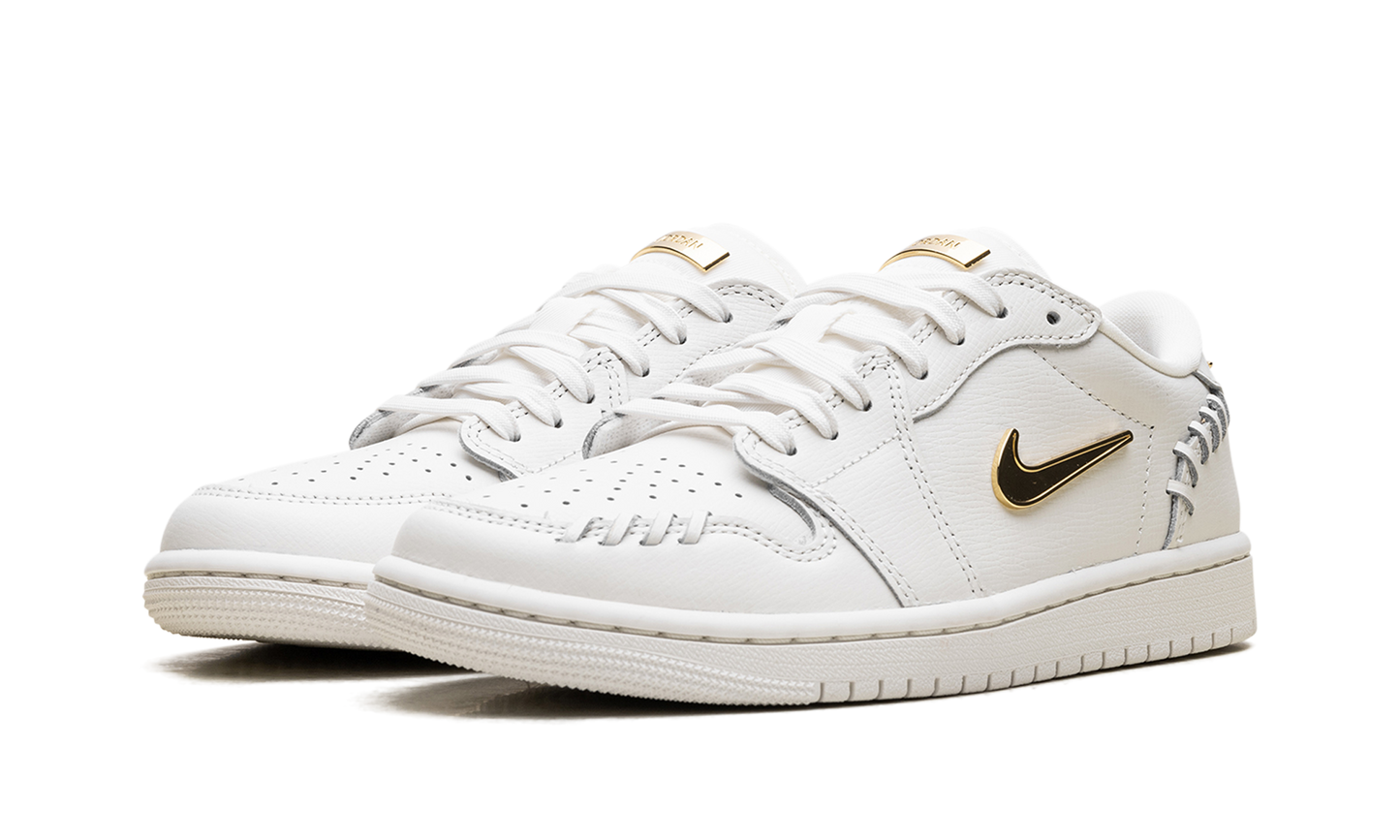 Jordan 1 Low WMNS Method of Make Sail Metallic Gold FN5032 100