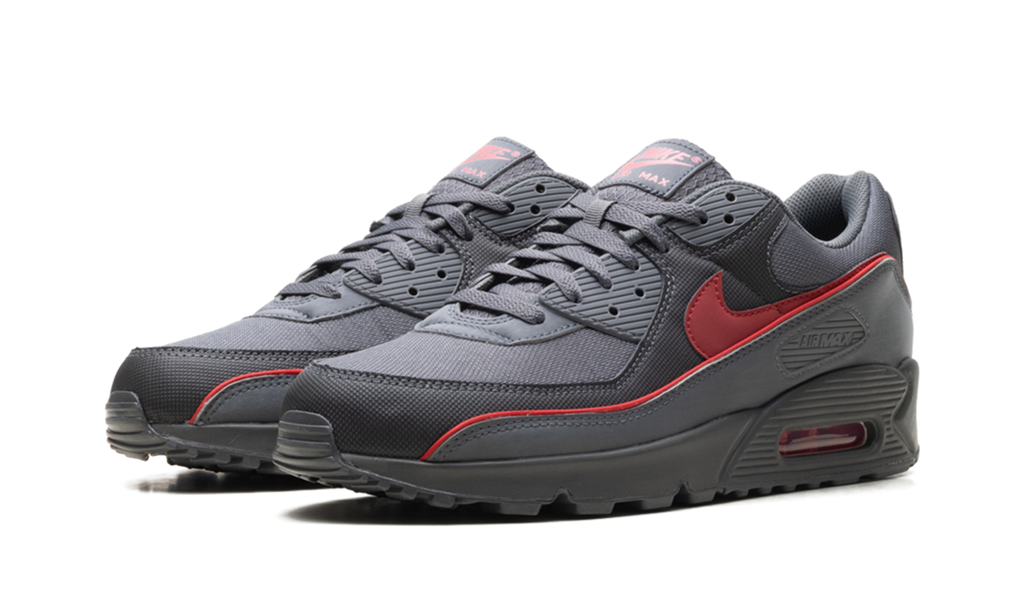 Nike Air Max 90 Premium "Iron Grey University Red" HV4517 001