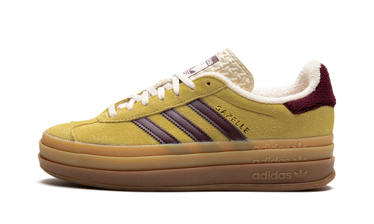Adidas Gazelle Bold Platform WMNS "Yellow Burgundy" IF5937