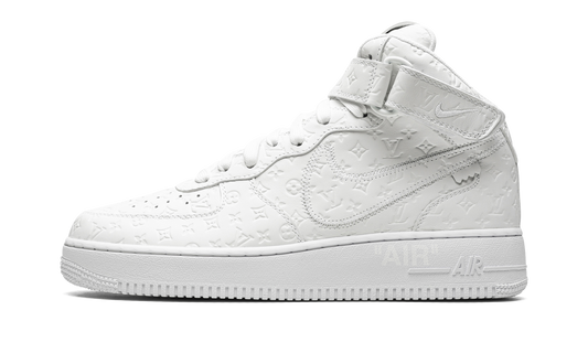 Nike Louis Vuitton Air Force 1 Mid "Virgil Abloh - White/White" 1A9V90