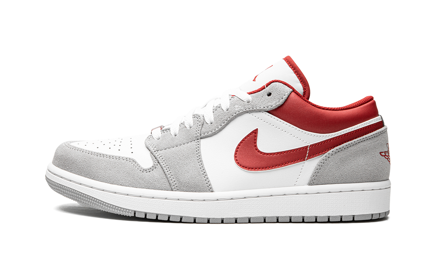Air Jordan 1 Low SE White / Grey / Red DC6991 016