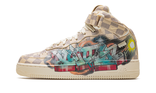 Nike Louis Vuitton Air Force 1 Mid "Virgil Abloh - Graffiti" 1A9VE0