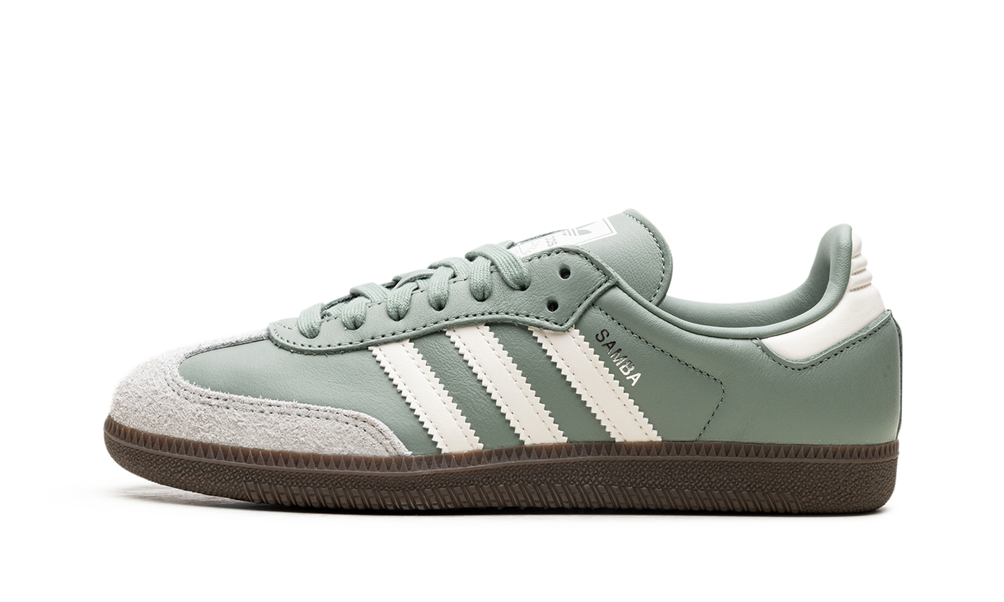 Adidas Samba OG "Silver Green Chalk White" JI1866