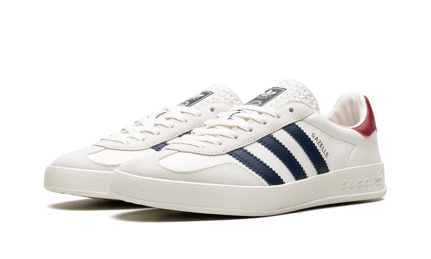 Adidas Gucci Gazelle "White/Red" 707847 UTT10 9060