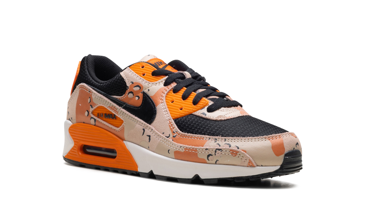 Nike Air Max 90 Premium "Bio Beige / Safety Orange / Phantom / Black" IF1721 201