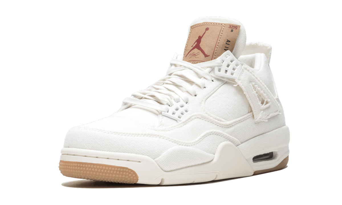 Air Jordan 4 Retro Levis NRG White Denim AO2571 100