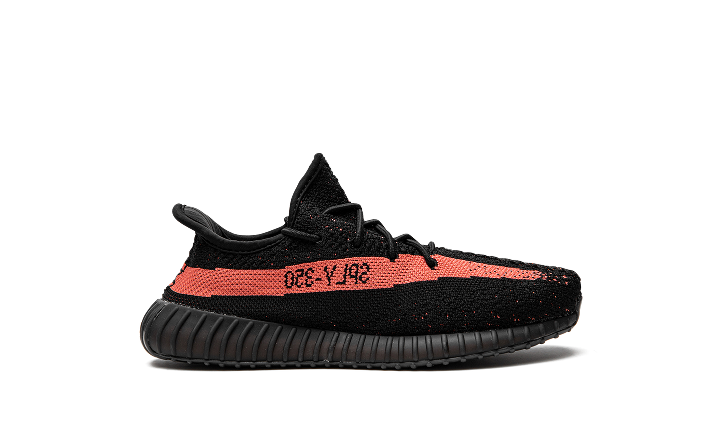 Yeezy Boost 350 V2 Kids "Core Black / Red" HP6591