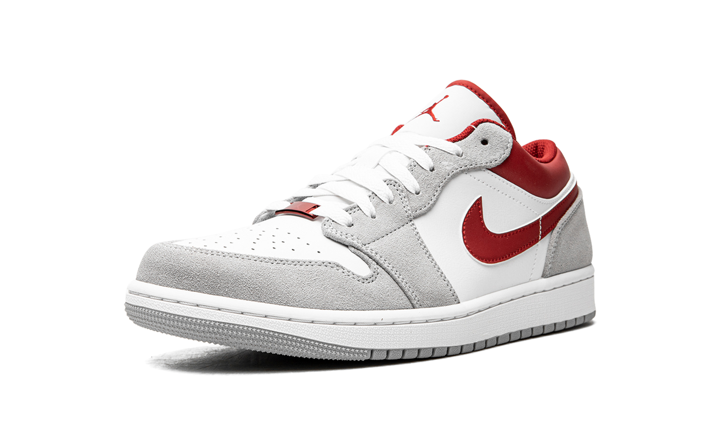Air Jordan 1 Low SE White / Grey / Red DC6991 016