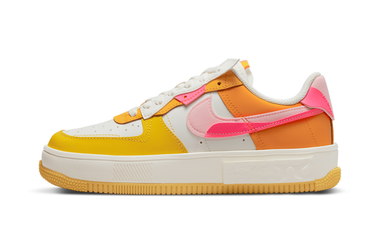 Nike AIR FORCE 1 FONTANKA MNS WMNS Summit White/Solar Flare/Medium Soft Pink/Hyper Pink DX2675 100