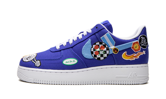 Nike AIR FORCE 1 LO '07 PRM MNS WMNS Los Angeles Patched Up DX2306 400