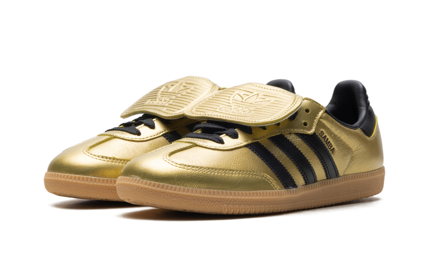 Adidas Samba LT WMNS "Gold Metallic Black Gum" JH5708