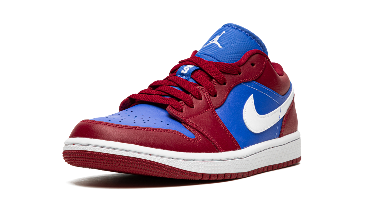 AIR JORDAN 1 LO WMNS Pomegranate / Medium Blue DC0774 604