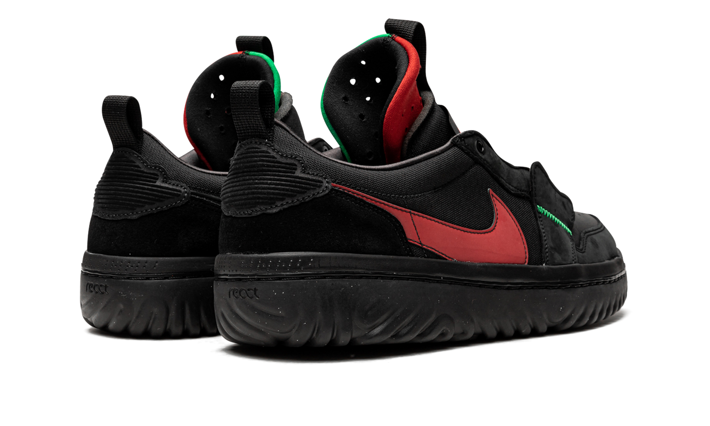 Air Jordan 1 Low React Ghetto Gastro - Fearless CT6416 001