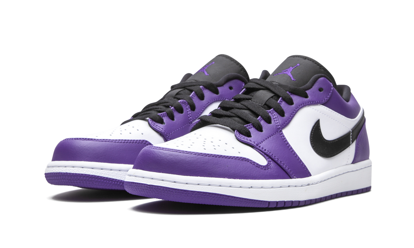 Air Jordan 1 Low Court Purple 553558 500