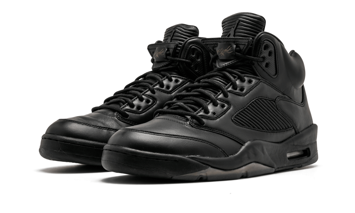 Air Jordan 5 Retro Prem Black 881432 010