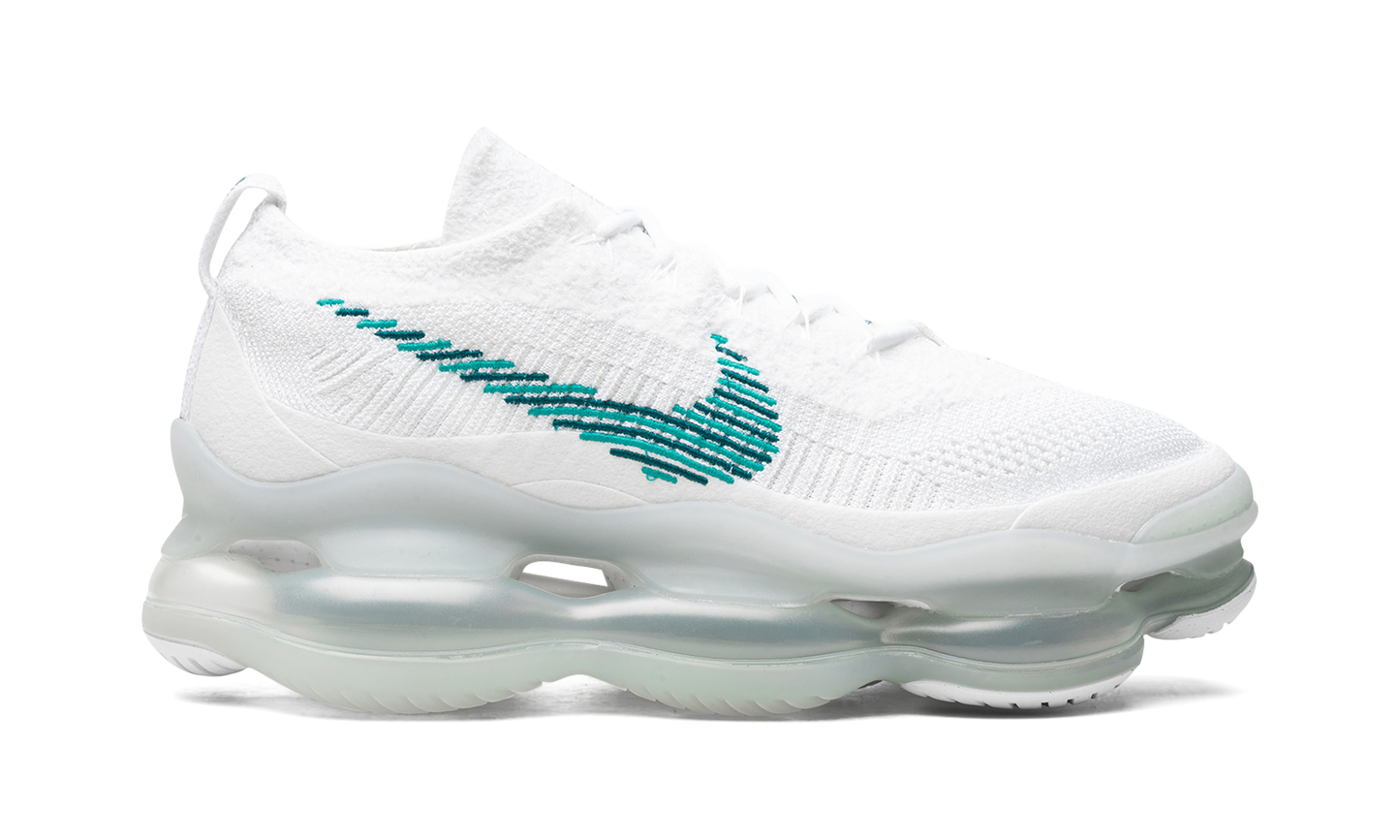 Nike Air Max Scorpion Flyknit "White Geode Teal" DJ4701 100