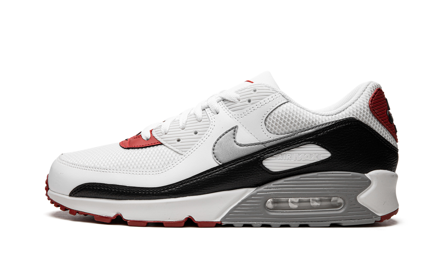 Nike Air Max 90 "Photon Dust / Varsity Red" DO8902 001