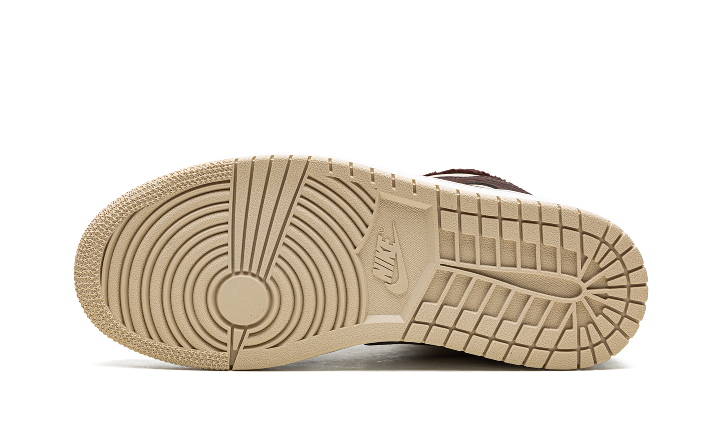 AIR JORDAN 1 MID SE WMNS Brown Basalt Fleece DO6699 200