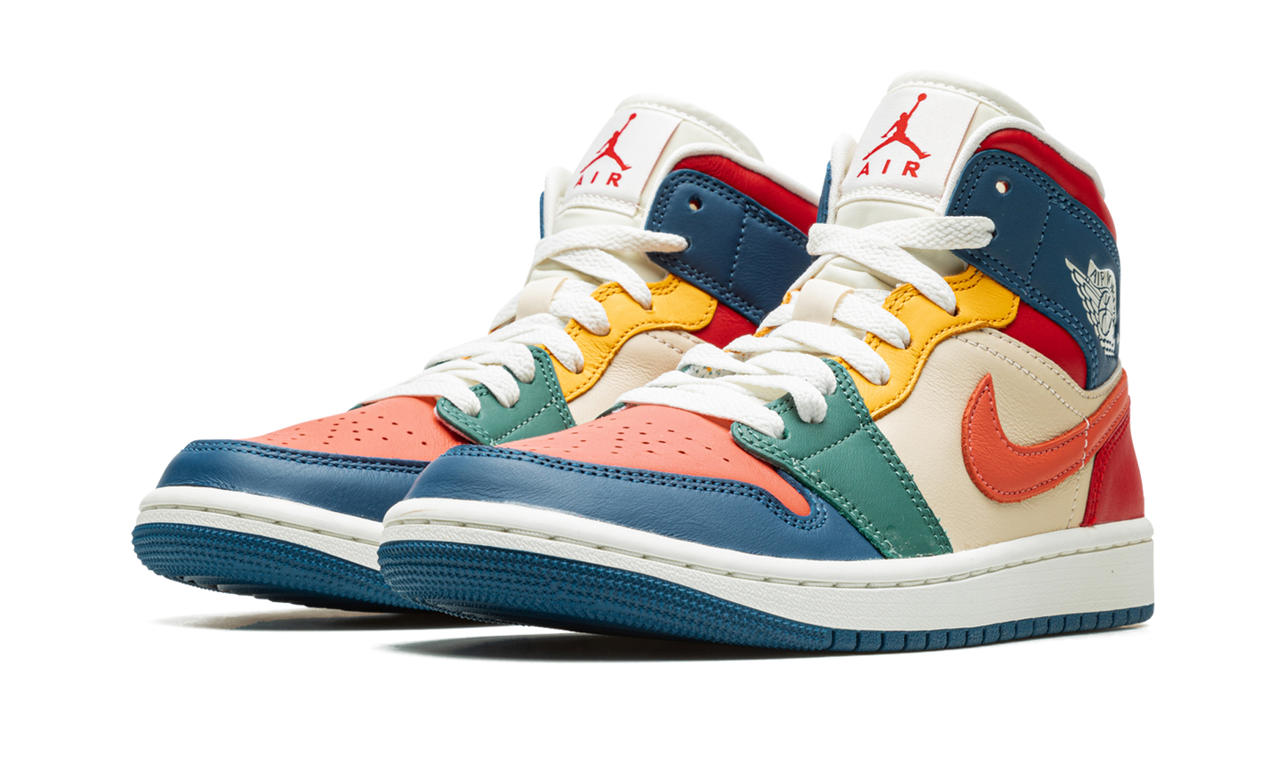 AIR JORDAN 1 MID SE WMNS Multi-Color DN3738 400