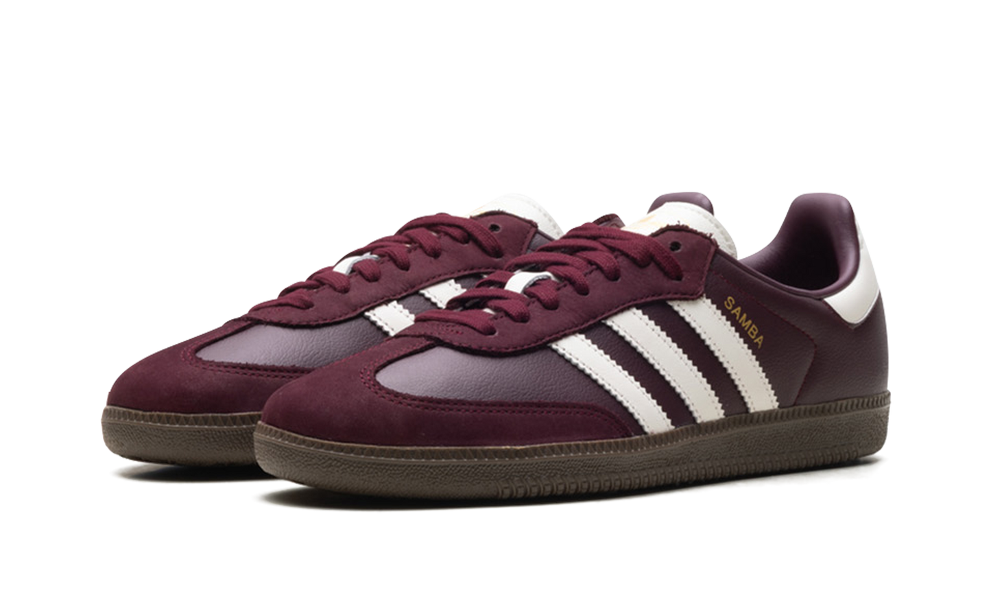 Adidas Samba OG WMNS "Maroon Off White Gum" JR8844