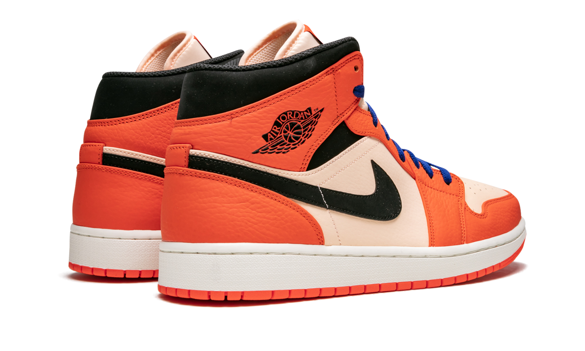 Air Jordan 1 Mid SE Team Orange 852542 800