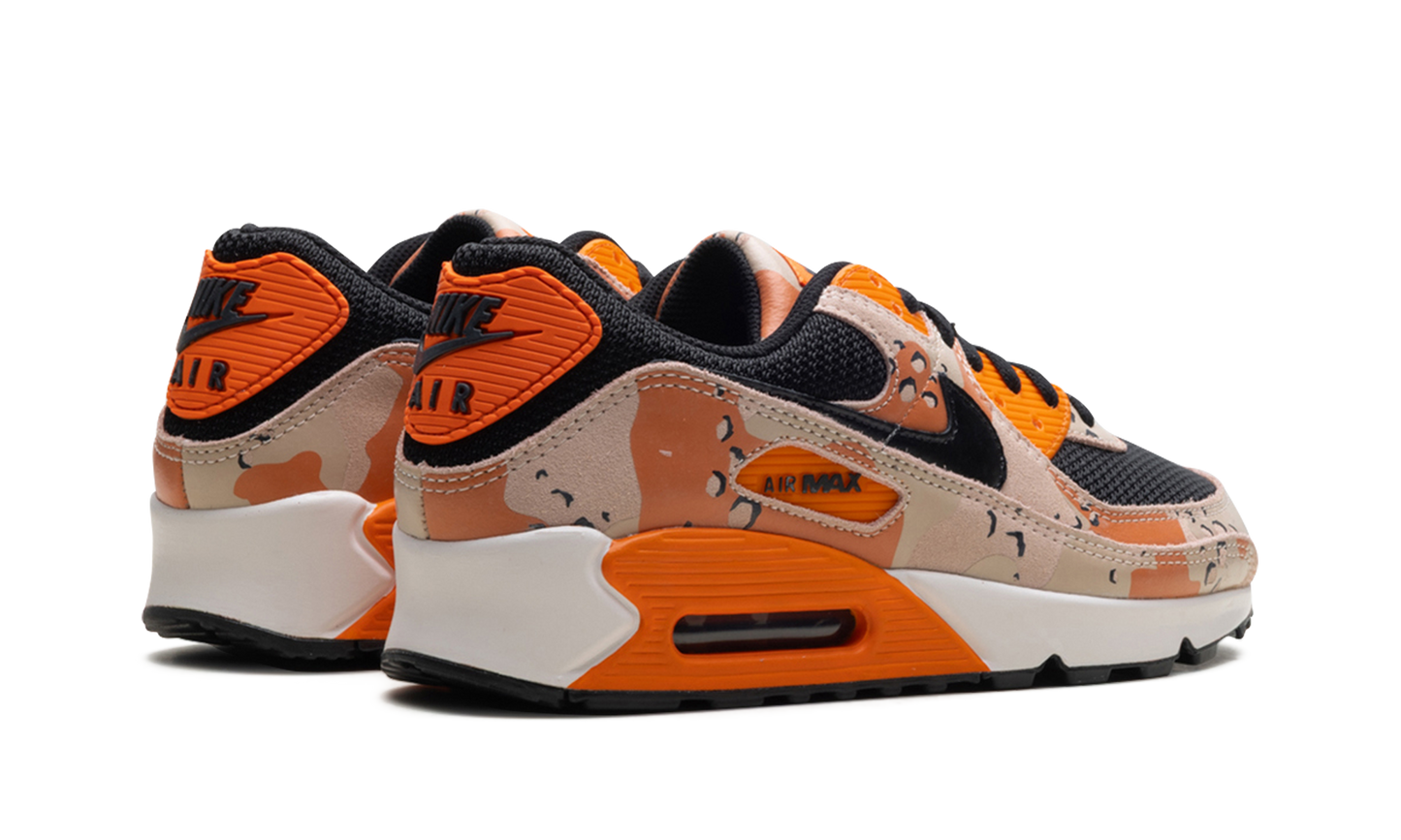 Nike Air Max 90 Premium "Bio Beige / Safety Orange / Phantom / Black" IF1721 201
