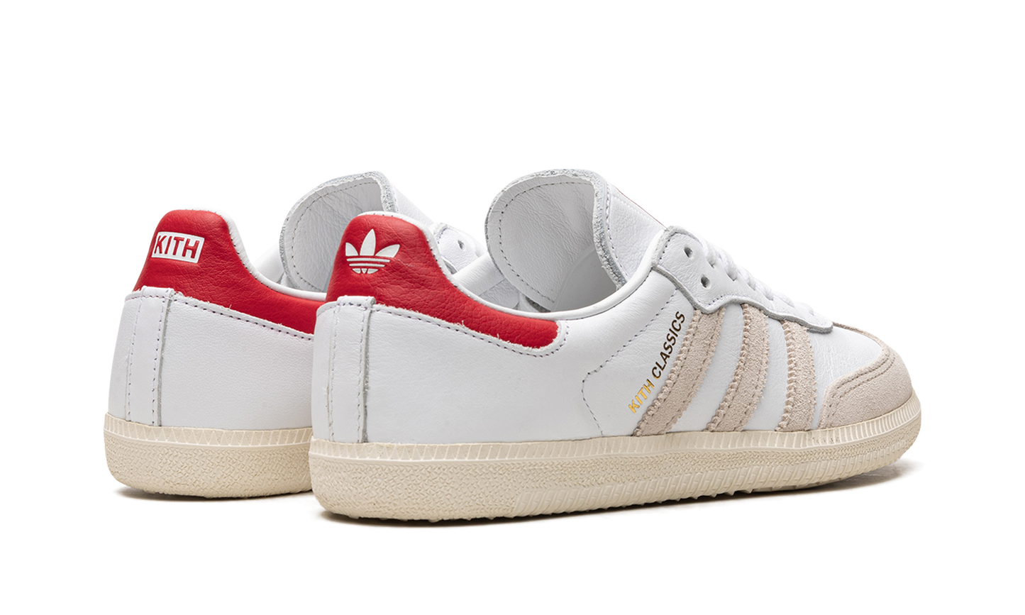 Adidas Samba Kith "Kith Classics Program White Red" GY2544