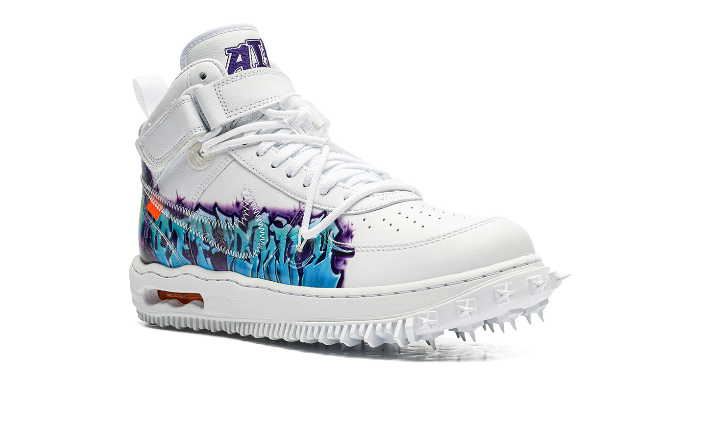 Nike Air Force 1 Mid "Off-White - Graffiti White" DR0500 100