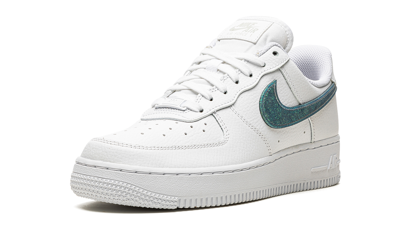 Nike AIR FORCE 1 '07 ESS WMNS Glitter Swoosh - Celery DH4407 100