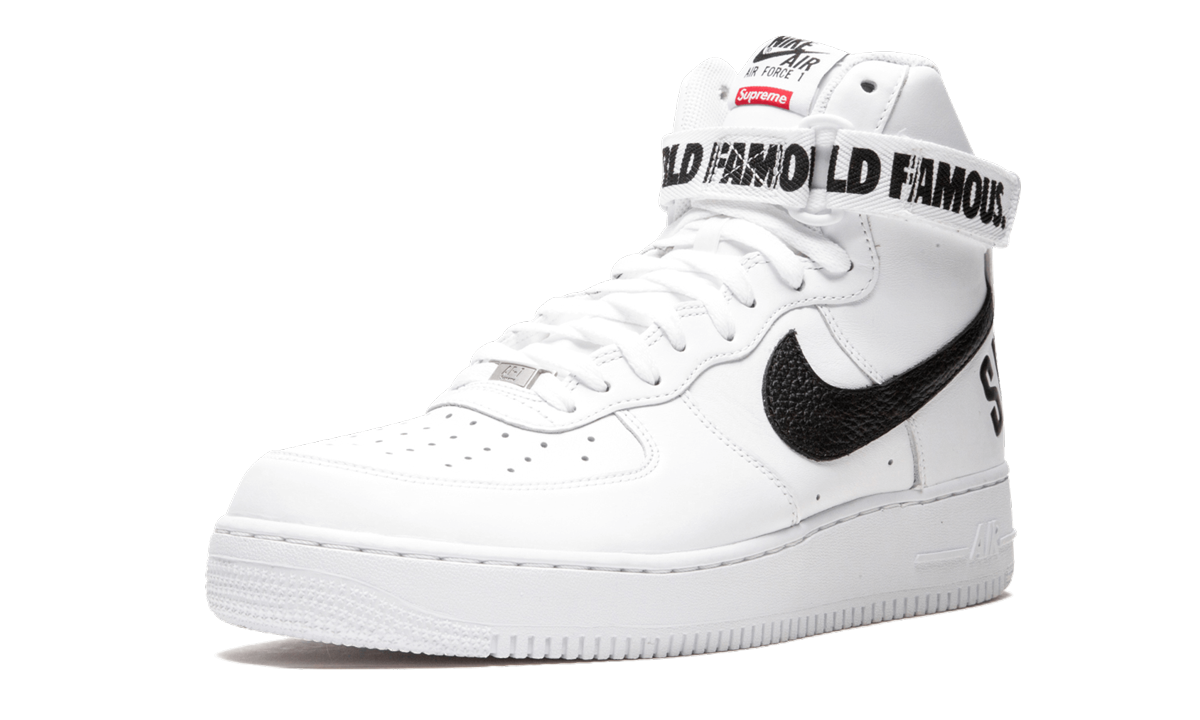 Nike Air Force 1 High Supreme SP "White" 698696 100