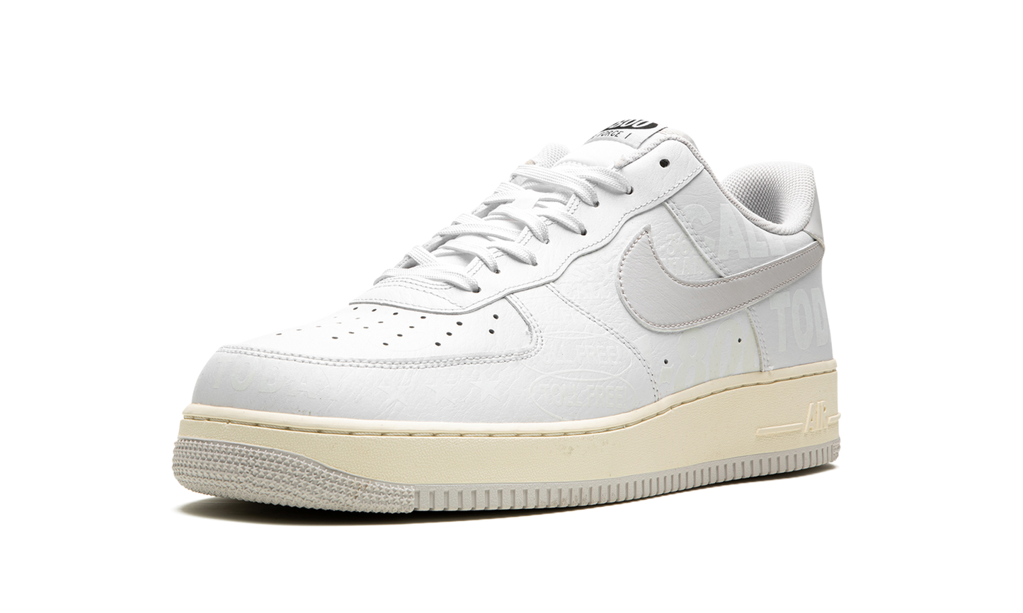 Nike Air Force 1 '07 PRM "1-800" CJ1631 100