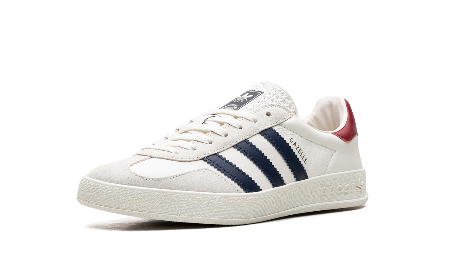 Adidas Gucci Gazelle "White/Red" 707847 UTT10 9060