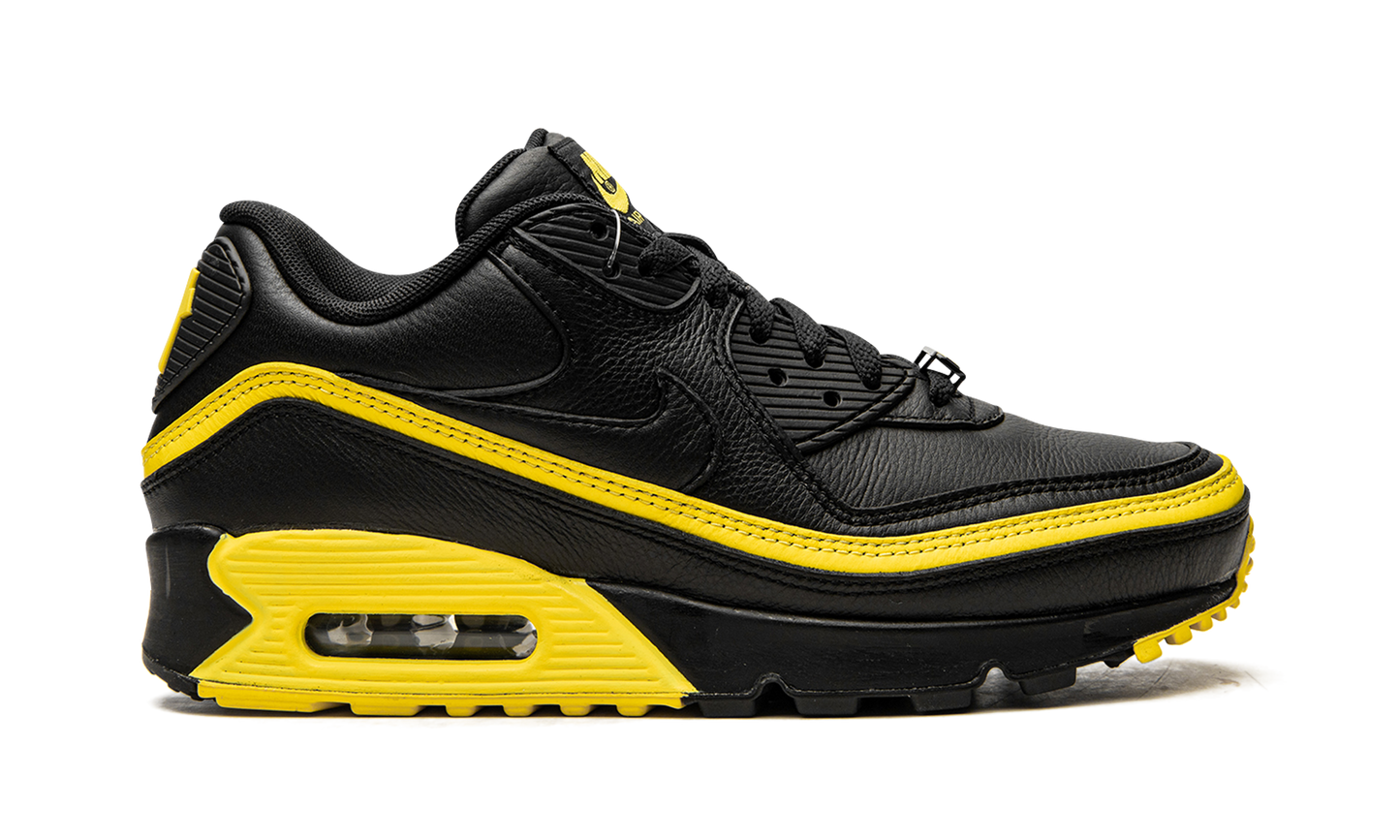 Nike Air Max 90 / UNDFTD "Undefeated Black/Optic Yellow" CJ7197 001