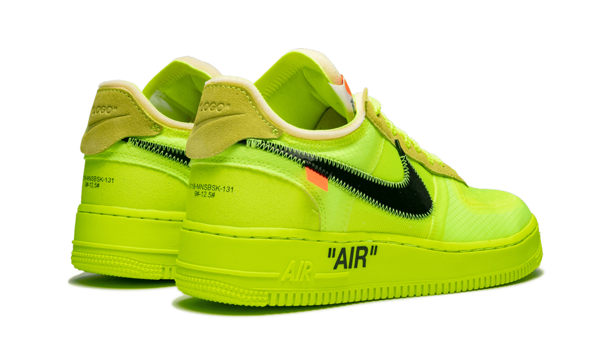 Nike The 10: Air Force 1 Low "Off-White Volt" AO4606 700