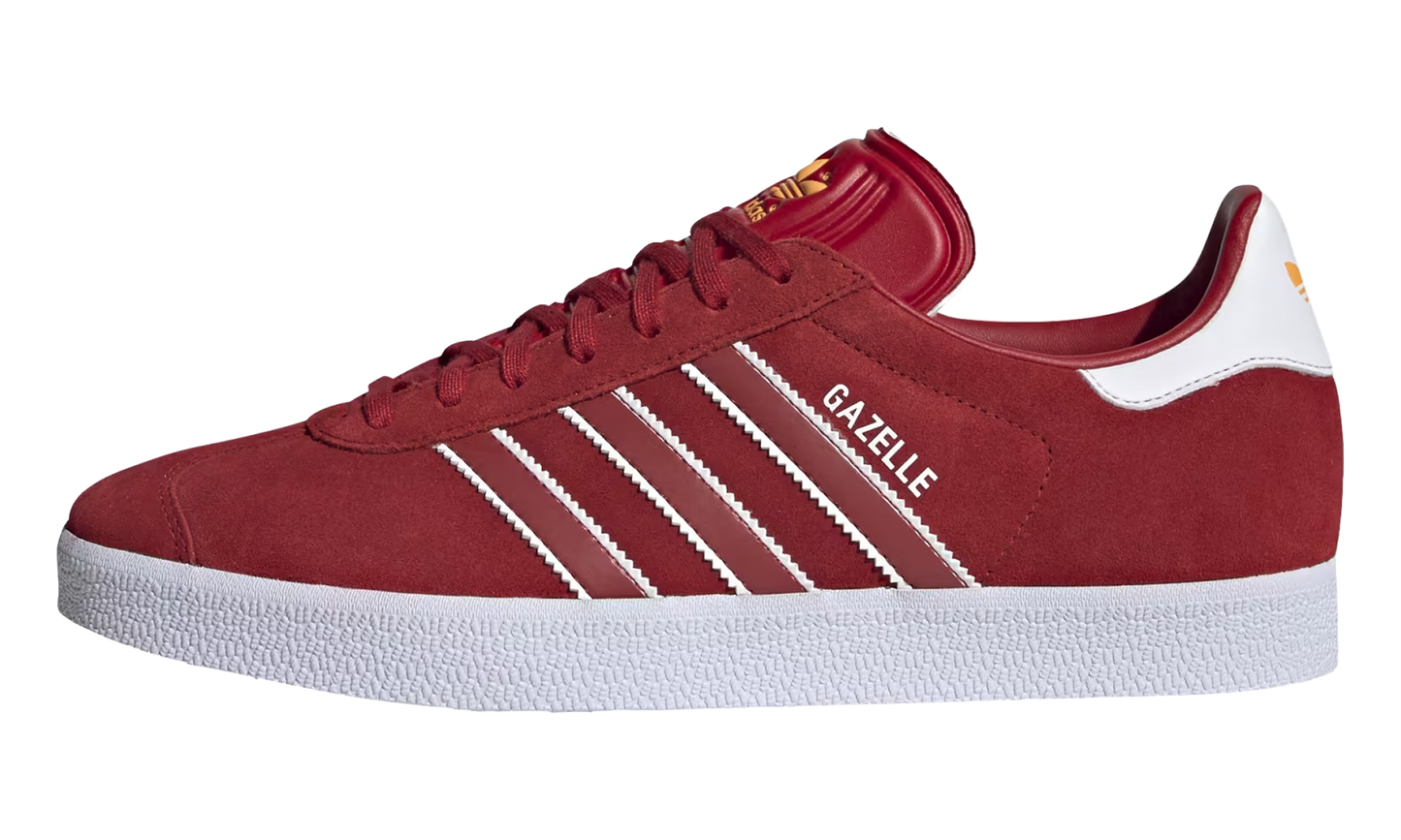 Adidas Gazelle "Cloud White / Team Power Red / Team Colleg Gold" GX9880