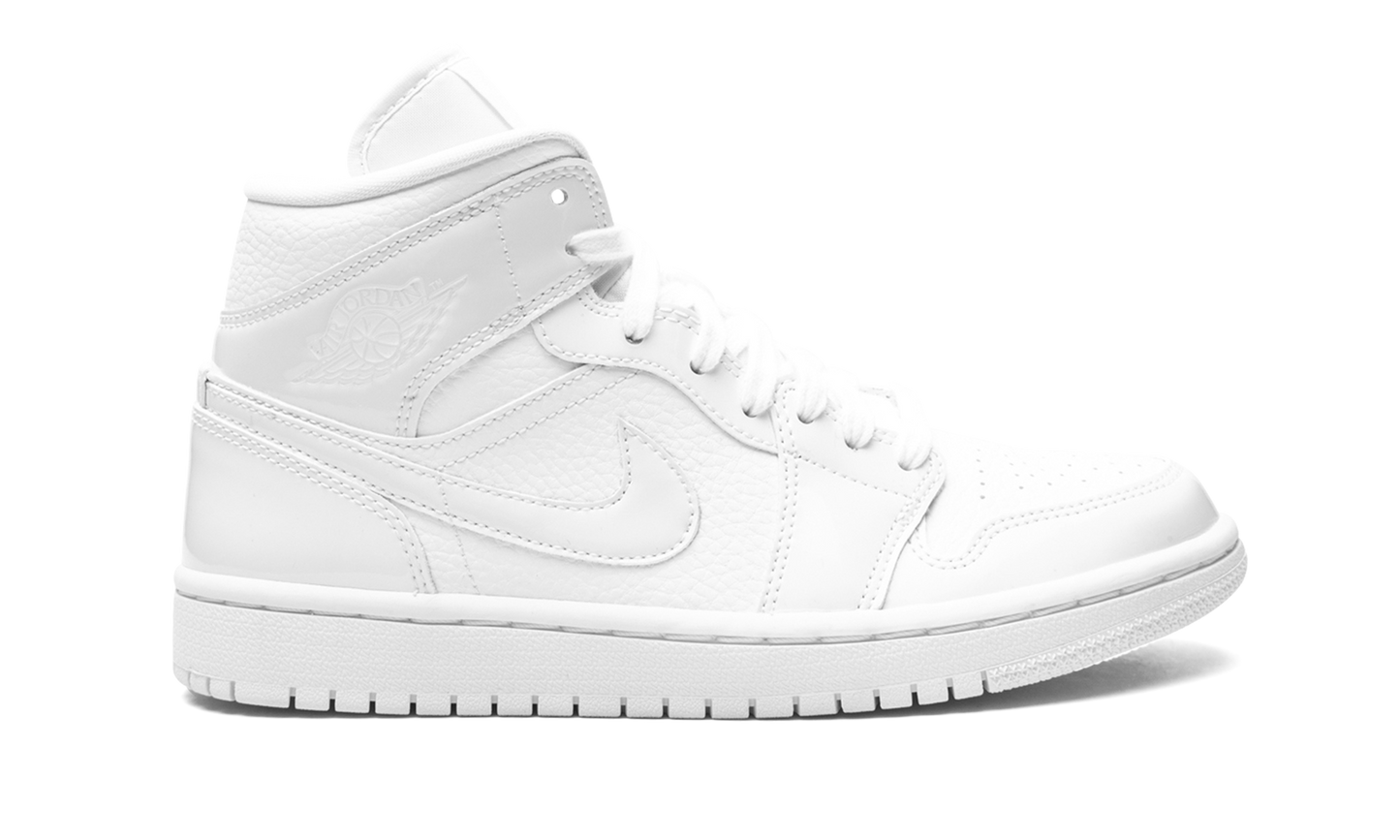 AIR JORDAN 1 MID WMNS Triple White BQ6472 100