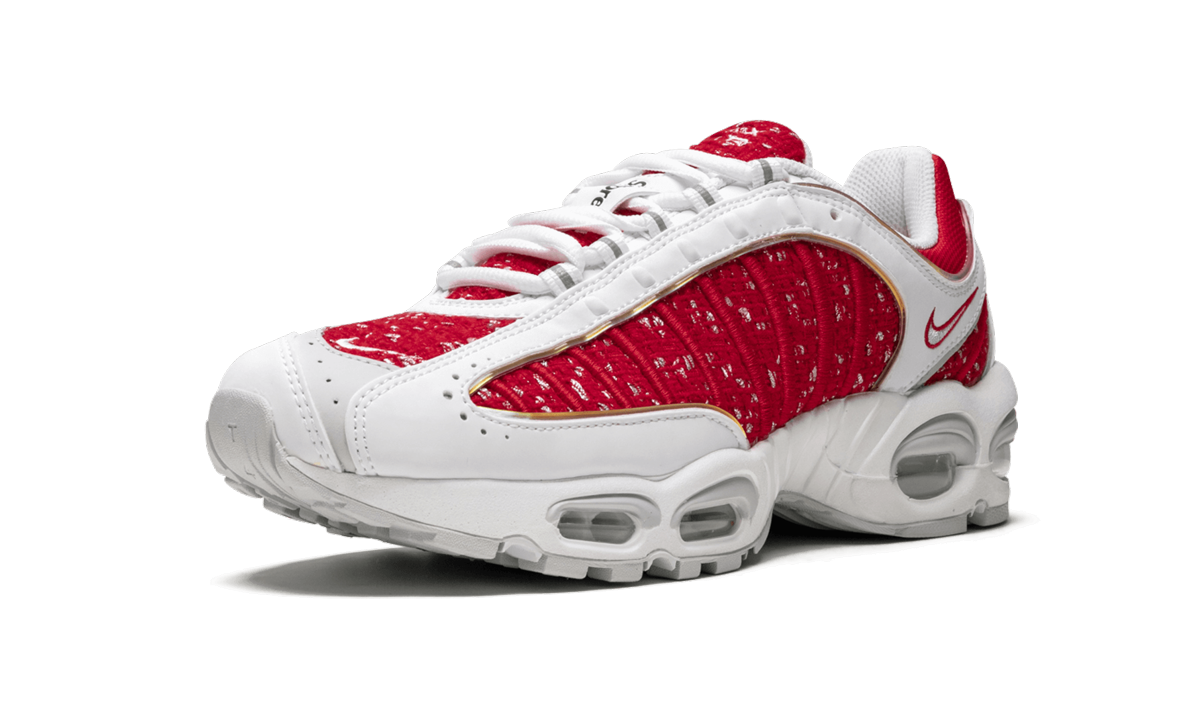 Nike Air Max Tailwind 4 / S "Supreme - White/Red" AT3854 100