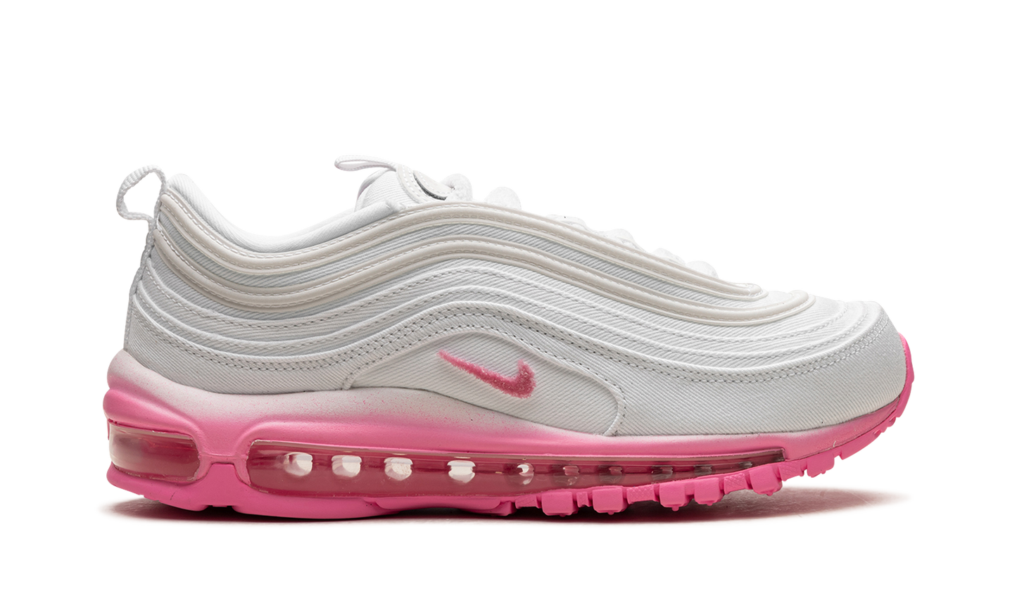 Nike AIR MAX 97 WMNS "White Canvas / Pink Chenille" FJ4549 100