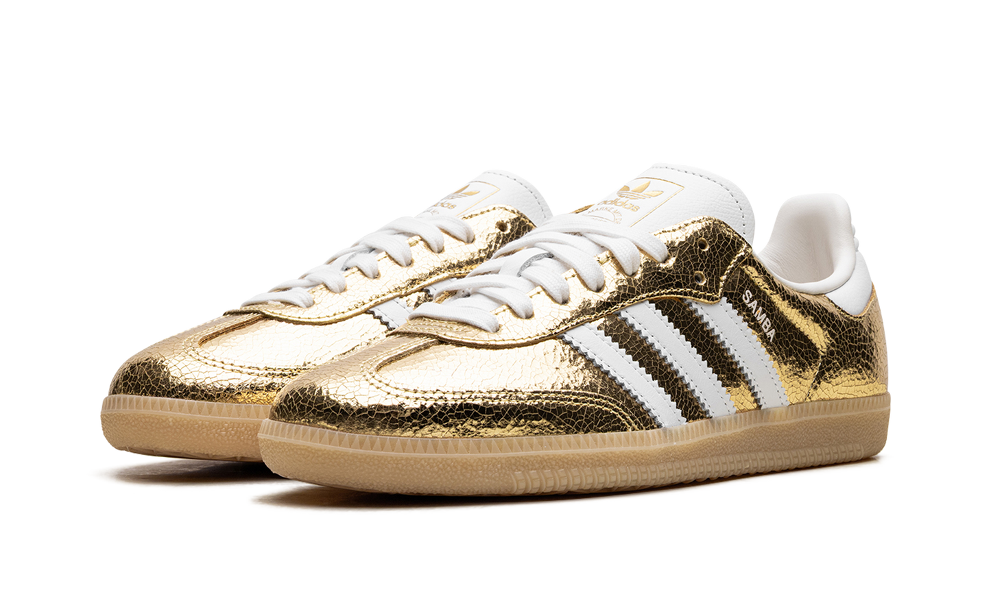 Adidas Samba OG WMNS "Cracked Metallic Pack - Gold" KI5719