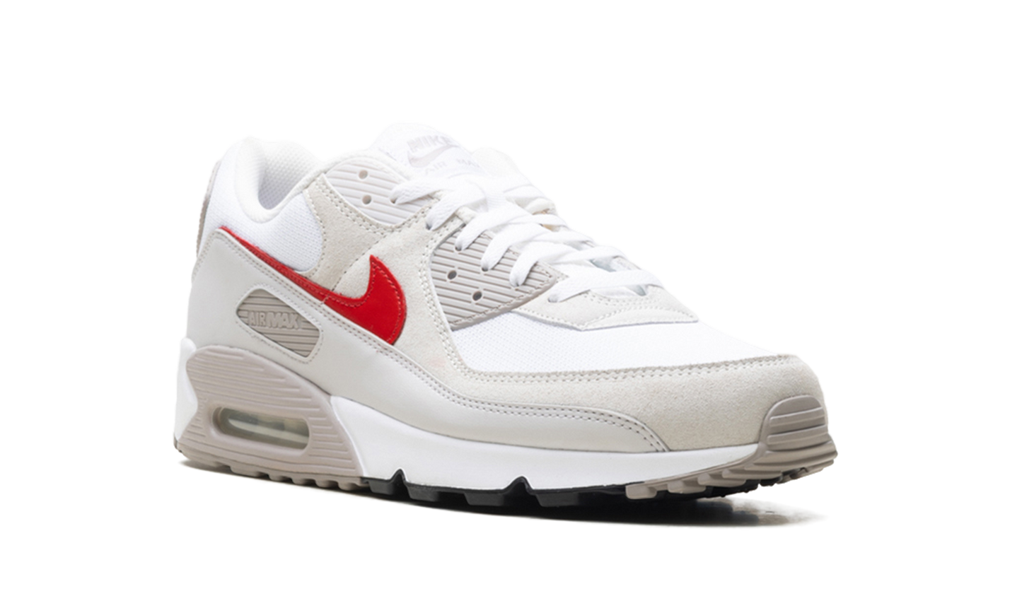 Nike Air Max 90 "White College Grey Vast Grey University Red" DM0029 113