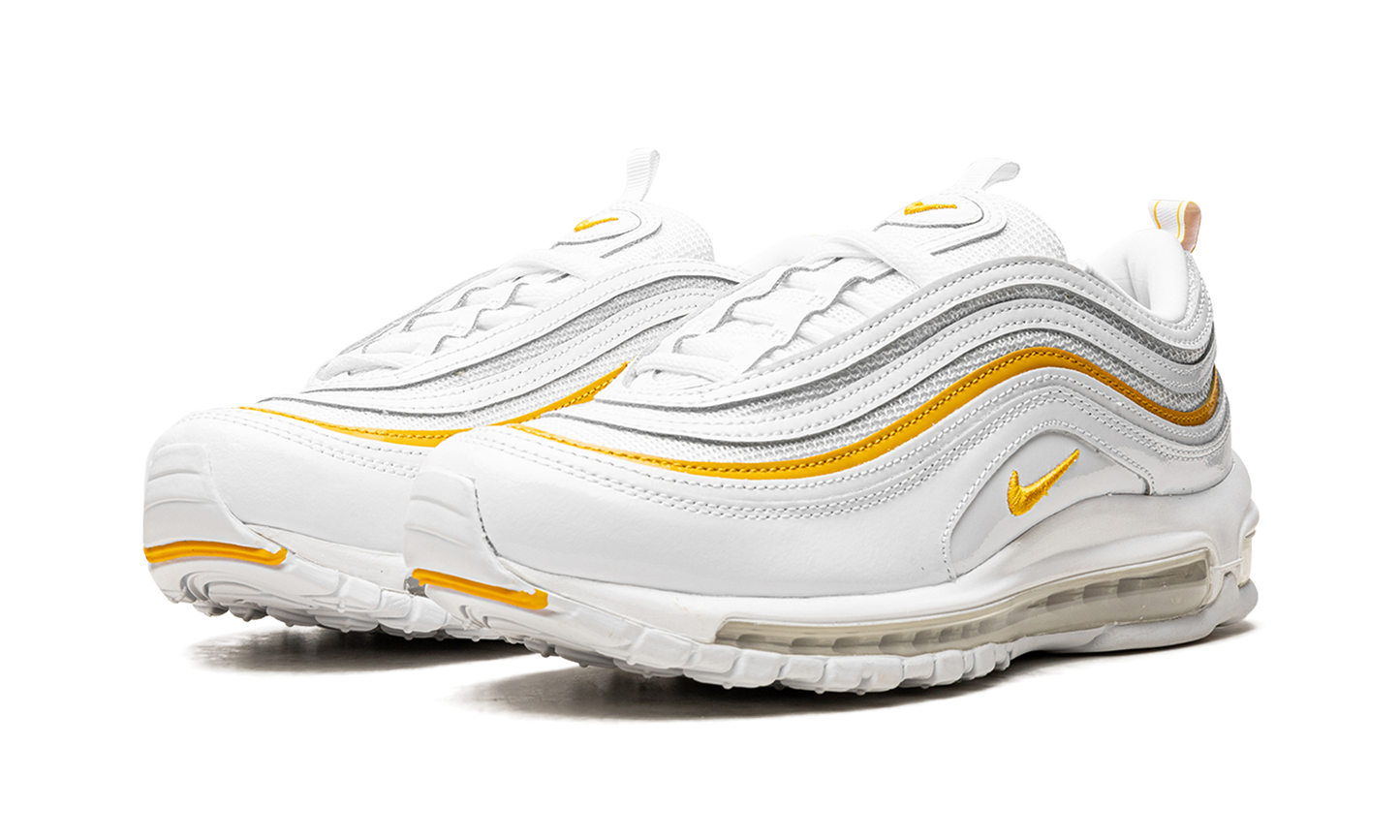 Nike AIR MAX 97 MNS WMNS "White / Yellow" DM8268 100