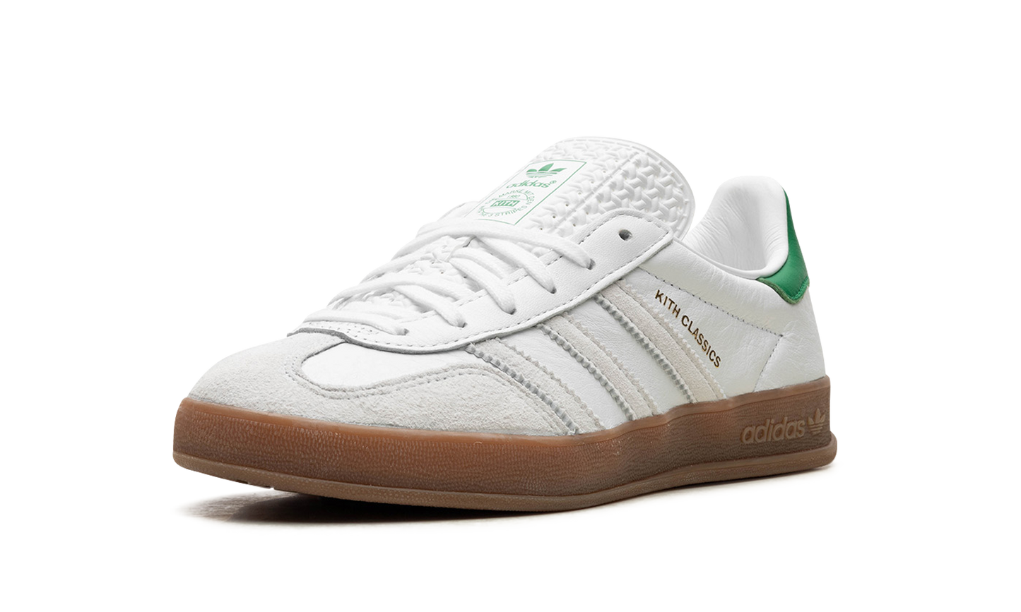 Adidas Gazelle Indoor "Kith- White / Green" IH2515
