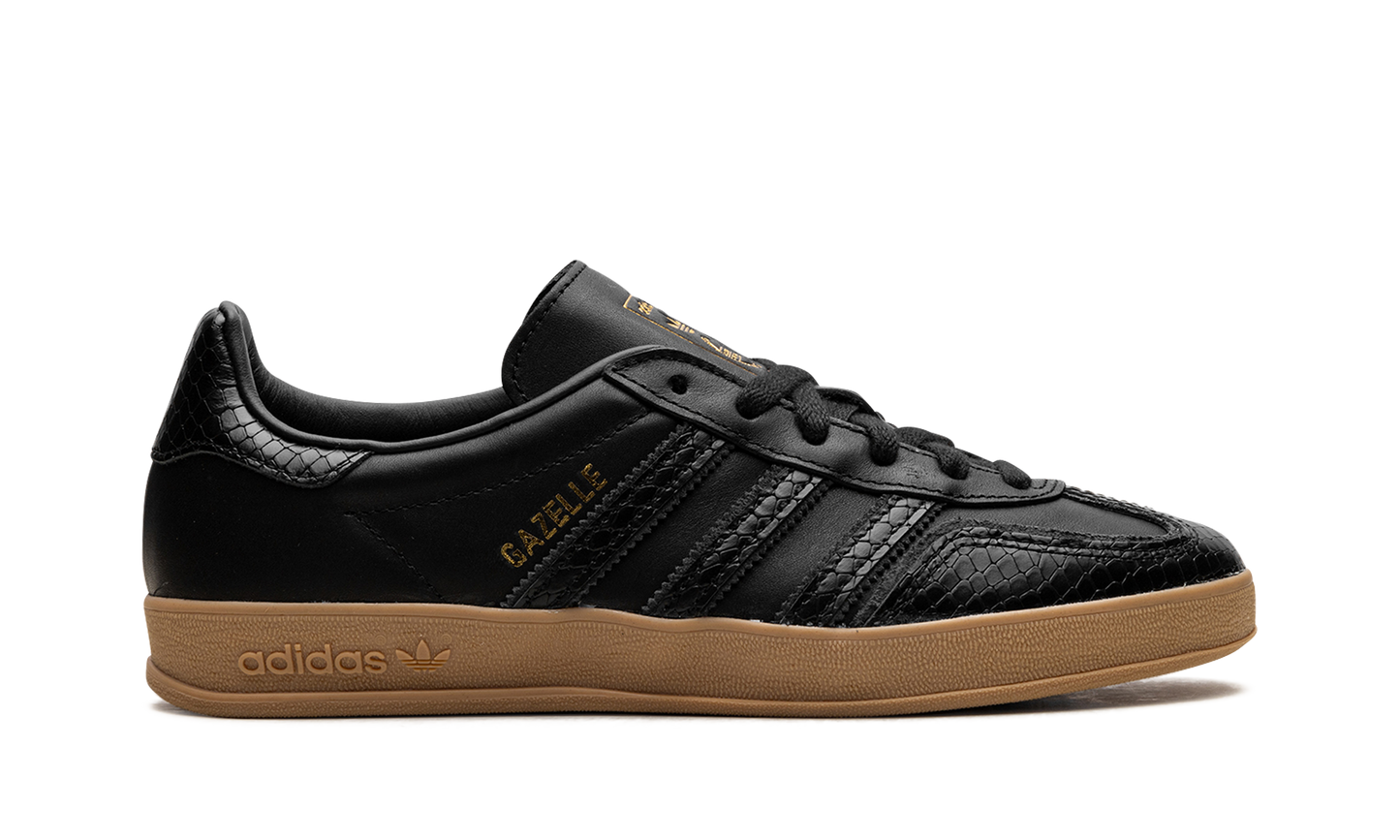 Adidas Gazelle Indoor "Core Black Snakeskin" IF1978