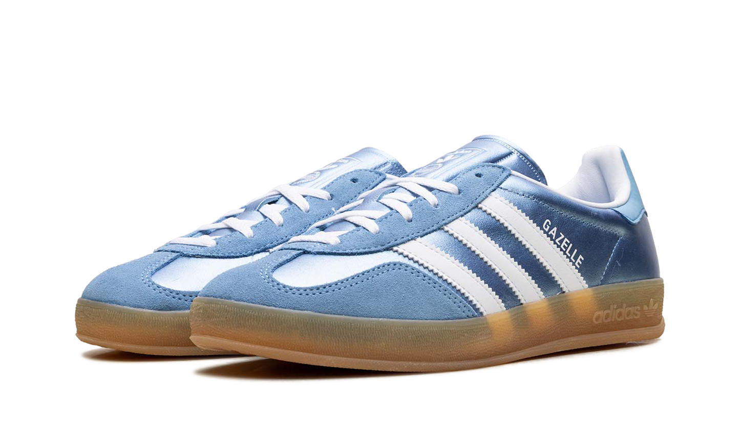 Adidas Gazelle Indoor "Blue Cloud White Gum" JS1407