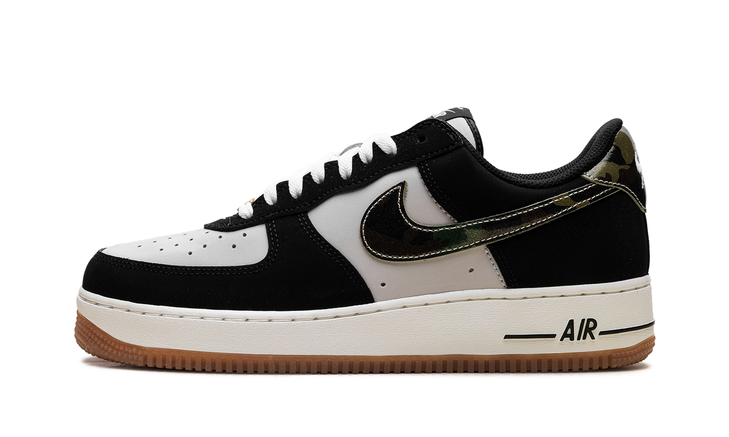 Nike Air Force 1 Low '07 LV8 "Black Patent Camo Swoosh" HQ1967 100