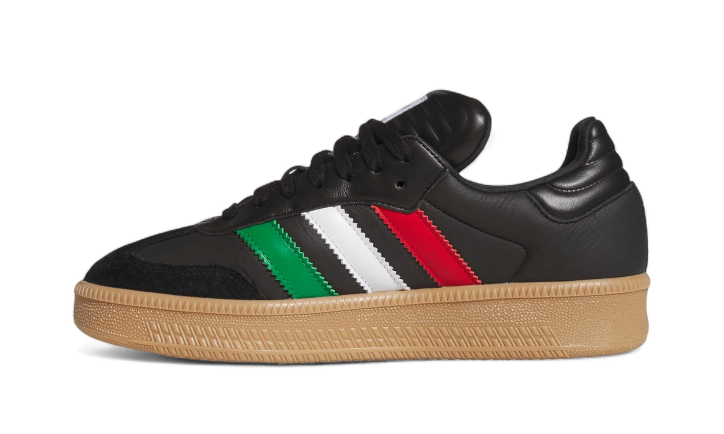 Adidas SAMBA XLG "Black Better Scarlet Green" KI8777