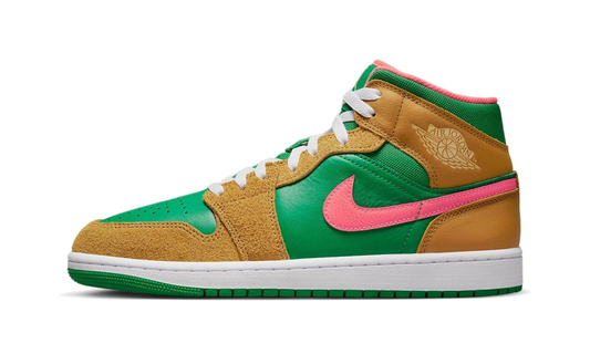 Air Jordan 1 Mid SE Chutney / Green DX4332 700