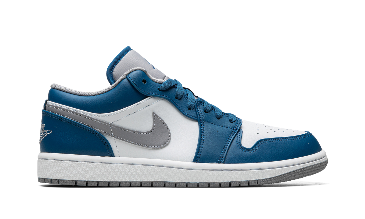 Air Jordan 1 Low True Blue 553558 412